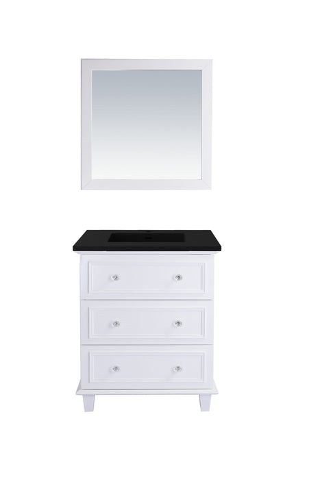 Laviva Luna 30" White Bathroom Vanity With Countertop - Laviva - Ambient Home