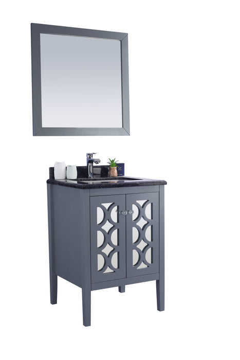 Laviva Mediterraneo 24" Grey Bathroom Vanity With Countertop - Laviva - Ambient Home