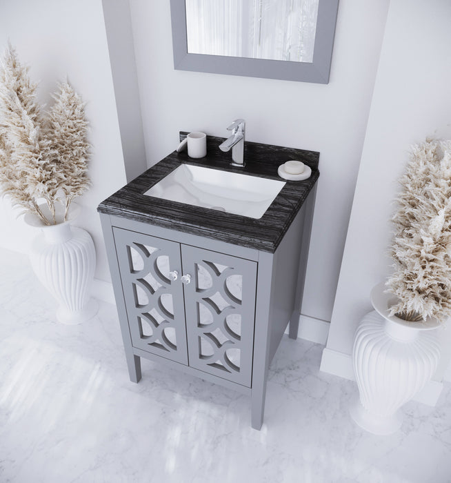 Laviva Mediterraneo 24" Grey Bathroom Vanity With Countertop - Laviva - Ambient Home