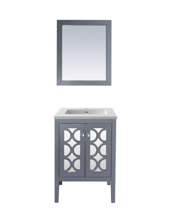 Laviva Mediterraneo 24" Grey Bathroom Vanity With Countertop - Laviva - Ambient Home