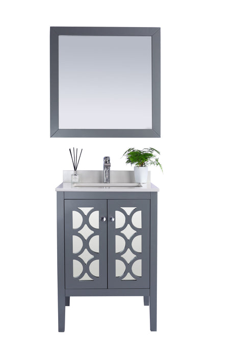 Laviva Mediterraneo 24" Grey Bathroom Vanity With Countertop - Laviva - Ambient Home