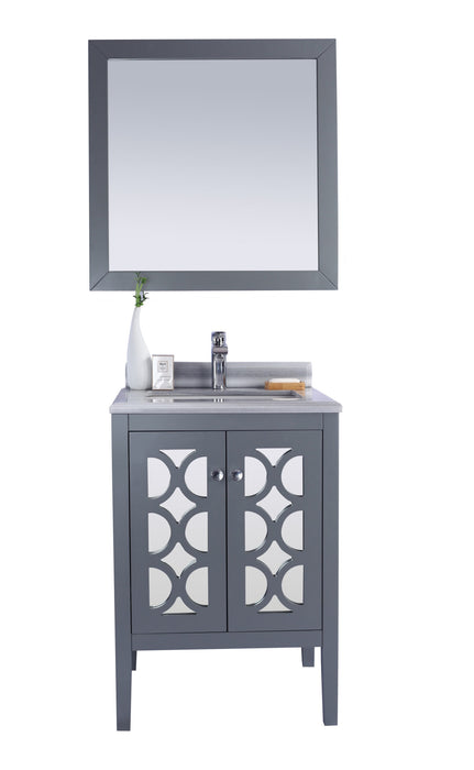 Laviva Mediterraneo 24" Grey Bathroom Vanity With Countertop - Laviva - Ambient Home