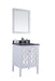 Laviva Mediterraneo 24" White Bathroom Vanity With Countertop - Laviva - Ambient Home