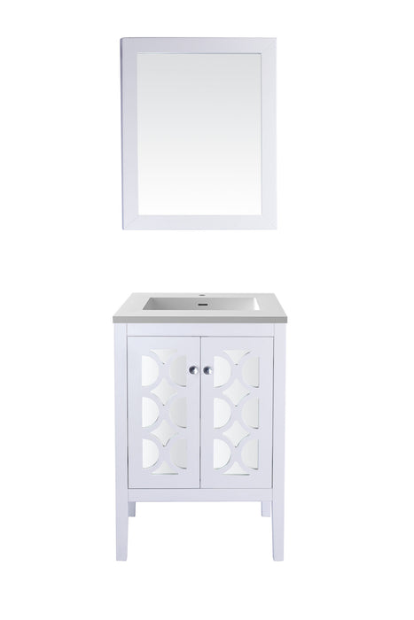 Laviva Mediterraneo 24" White Bathroom Vanity With Countertop - Laviva - Ambient Home