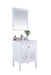 Laviva Mediterraneo 24" White Bathroom Vanity With Countertop - Laviva - Ambient Home