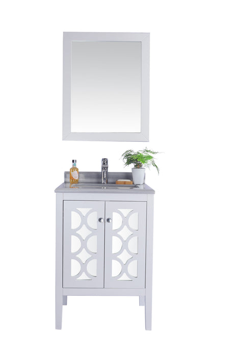Laviva Mediterraneo 24" White Bathroom Vanity With Countertop - Laviva - Ambient Home