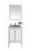 Laviva Mediterraneo 24" White Bathroom Vanity With Countertop - Laviva - Ambient Home