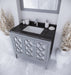 Laviva Mediterraneo 36" Grey Bathroom Vanity With Countertop - Laviva - Ambient Home