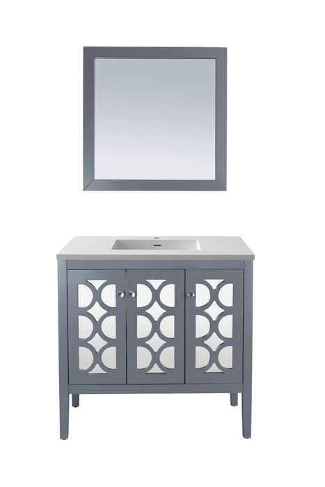 Laviva Mediterraneo 36" Grey Bathroom Vanity With Countertop - Laviva - Ambient Home