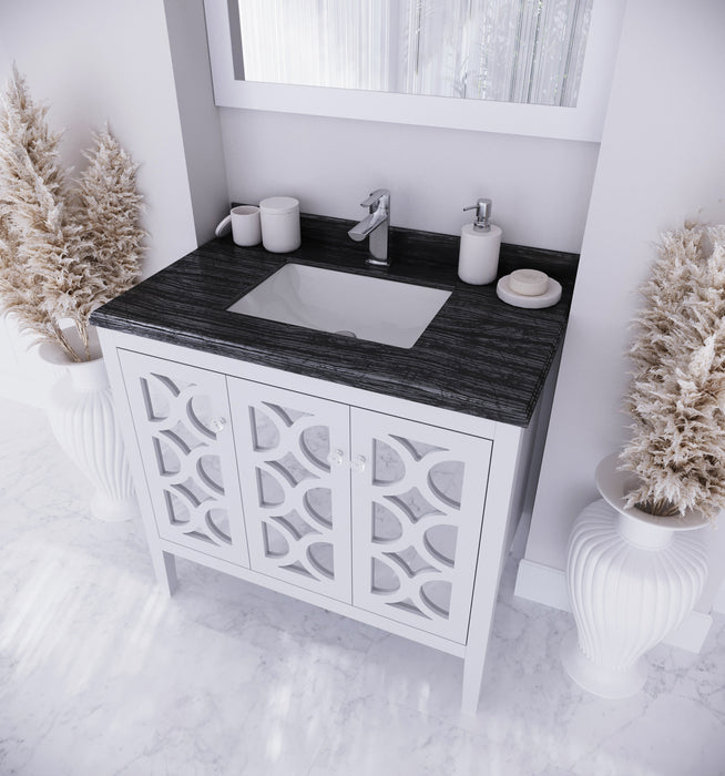 Laviva Mediterraneo 36" White Bathroom Vanity With Countertop - Laviva - Ambient Home