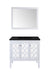 Laviva Mediterraneo 36" White Bathroom Vanity With Countertop - Laviva - Ambient Home