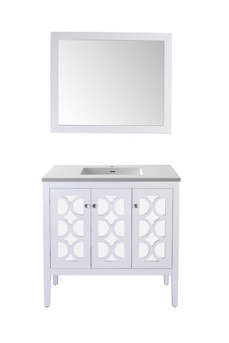 Laviva Mediterraneo 36" White Bathroom Vanity With Countertop - Laviva - Ambient Home