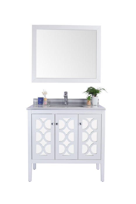 Laviva Mediterraneo 36" White Bathroom Vanity With Countertop - Laviva - Ambient Home