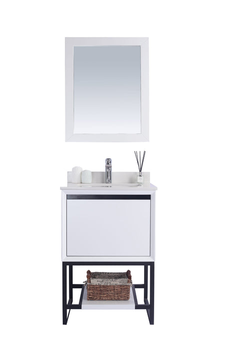 Laviva Alto 24" White Bathroom Vanity With Countertop - Laviva - Ambient Home