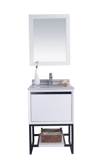 Laviva Alto 24" White Bathroom Vanity With Countertop - Laviva - Ambient Home