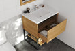 Laviva Alto 30" California White Oak Bathroom Vanity With Countertop - Laviva - Ambient Home