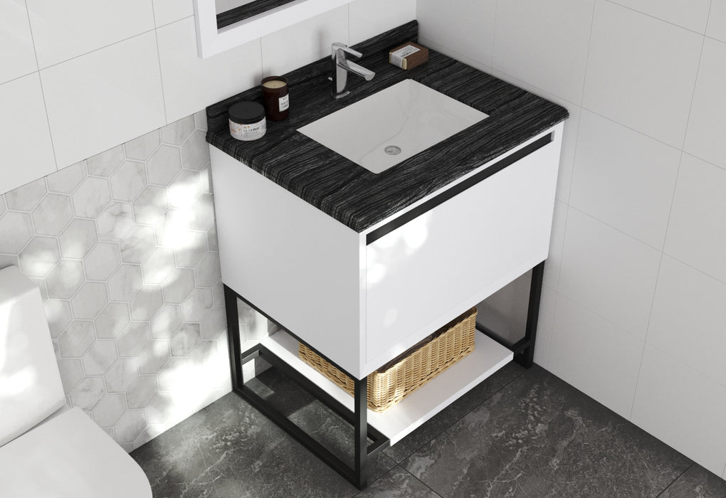 Laviva Alto 30" White Bathroom Vanity With Countertop - Laviva - Ambient Home