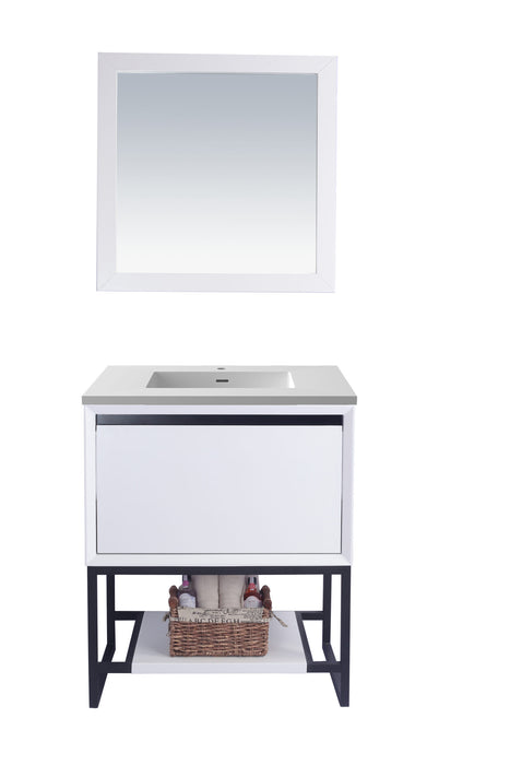 Laviva Alto 30" White Bathroom Vanity With Countertop - Laviva - Ambient Home