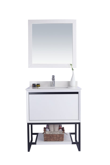 Laviva Alto 30" White Bathroom Vanity With Countertop - Laviva - Ambient Home