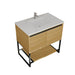 Laviva Alto 36" California White Oak Bathroom Vanity With Countertop - Laviva - Ambient Home