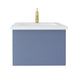 Laviva Vitri Nautical Blue Bathroom Vanity With Matte White Viva Stone Solid Surface Countertop - Laviva - Ambient Home