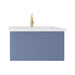 Laviva Vitri Nautical Blue Bathroom Vanity With Matte White Viva Stone Solid Surface Countertop - Laviva - Ambient Home