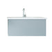 Laviva Vitri Fossil Grey Bathroom Vanity With Matte White Viva Stone Solid Surface Countertop - Laviva - Ambient Home