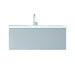 Laviva Vitri Fossil Grey Bathroom Vanity With Matte White Viva Stone Solid Surface Countertop - Laviva - Ambient Home