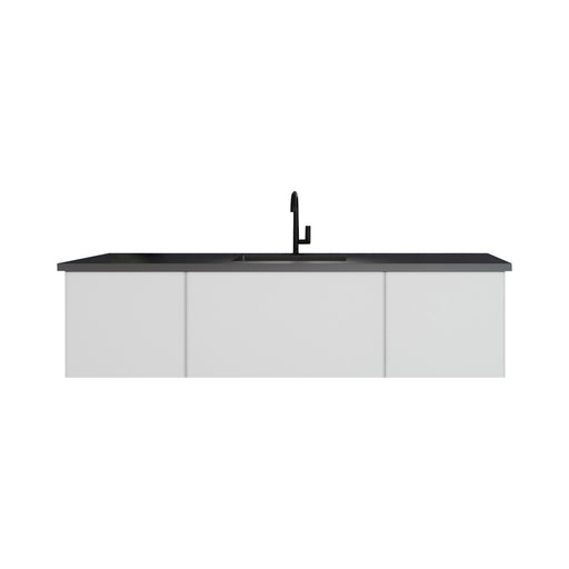 Laviva Vitri 66" Cloud White Bathroom Vanity With Countertop - Laviva - Ambient Home