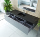 Laviva Vitri 66" Fossil Grey Bathroom Vanity With Countertop - Laviva - Ambient Home