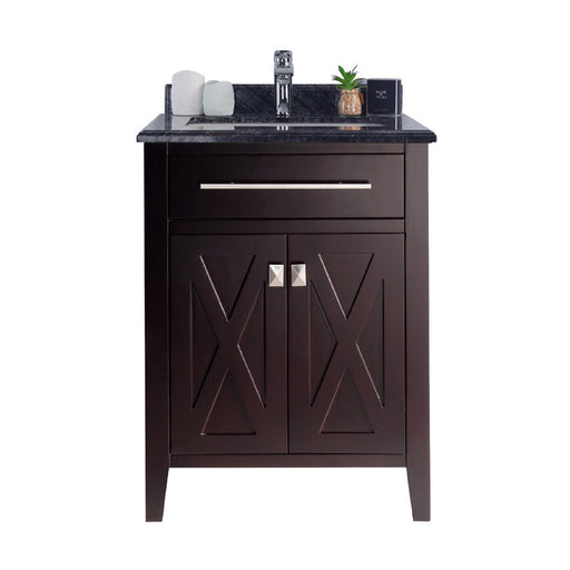 Laviva Wimbledon 24" Brown Bathroom Vanity With Countertop - Laviva - Ambient Home