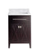 Laviva Wimbledon 24" Brown Bathroom Vanity With Countertop - Laviva - Ambient Home