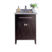 Laviva Wimbledon 24" Brown Bathroom Vanity With Countertop - Laviva - Ambient Home