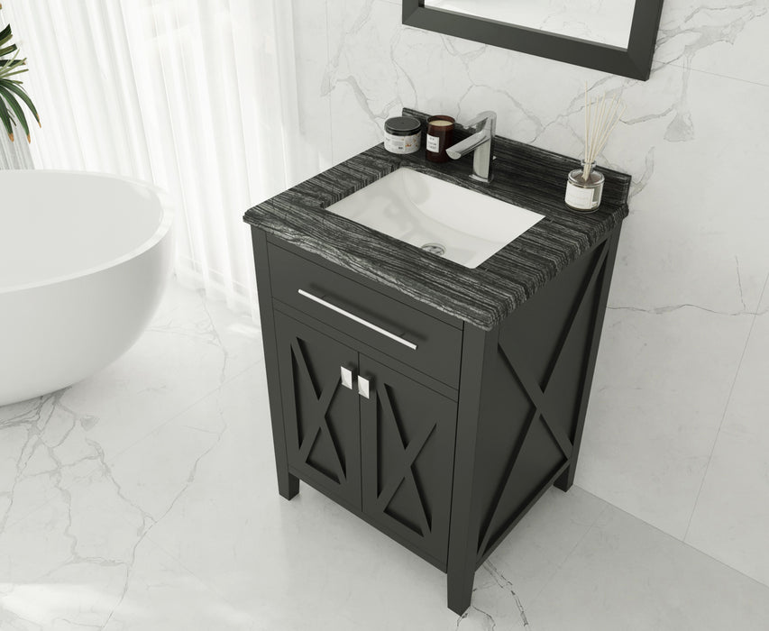 Laviva Wimbledon 24" Espresso Bathroom Vanity With Countertop - Laviva - Ambient Home