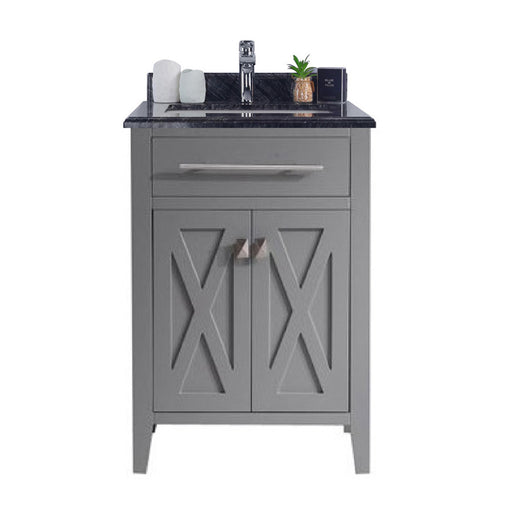 Laviva Wimbledon 24" Grey Bathroom Vanity With Countertop - Laviva - Ambient Home