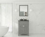 Laviva Wimbledon 24" Grey Bathroom Vanity With Countertop - Laviva - Ambient Home