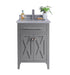 Laviva Wimbledon 24" Grey Bathroom Vanity With Countertop - Laviva - Ambient Home