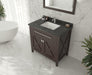 Laviva Wimbledon 36" Brown Bathroom Vanity With Countertop - Laviva - Ambient Home