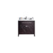 Laviva Wimbledon 36" Brown Bathroom Vanity With Countertop - Laviva - Ambient Home