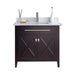 Laviva Wimbledon 36" Brown Bathroom Vanity With Countertop - Laviva - Ambient Home