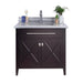 Laviva Wimbledon 36" Brown Bathroom Vanity With Countertop - Laviva - Ambient Home