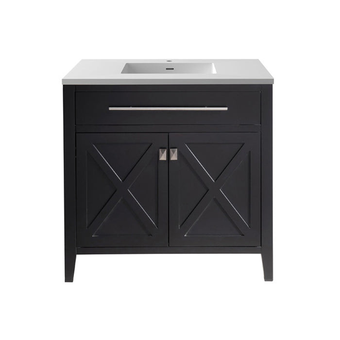 Laviva Wimbledon 36" Espresso Bathroom Vanity With Countertop - Laviva - Ambient Home