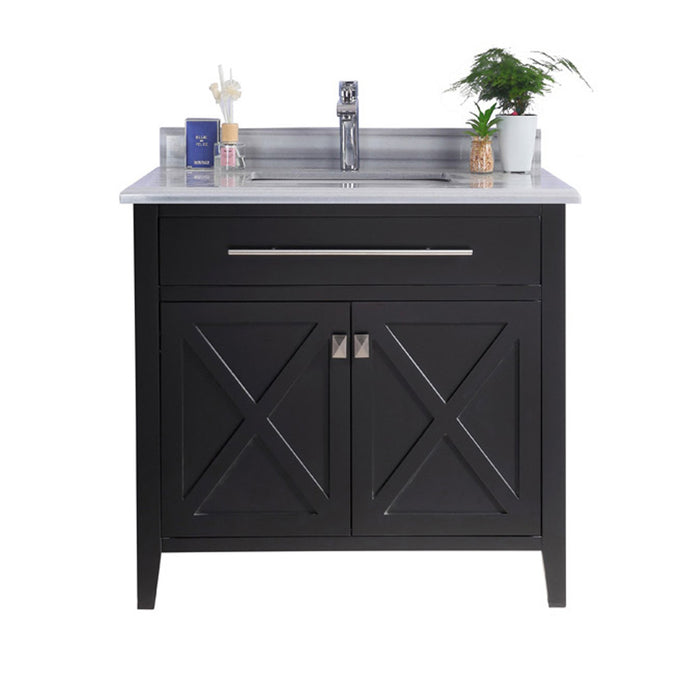 Laviva Wimbledon 36" Espresso Bathroom Vanity With Countertop - Laviva - Ambient Home