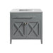 Laviva Wimbledon 36" Grey Bathroom Vanity With Countertop - Laviva - Ambient Home