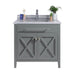 Laviva Wimbledon 36" Grey Bathroom Vanity With Countertop - Laviva - Ambient Home