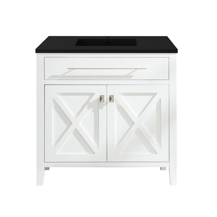 Laviva Wimbledon 36" White Bathroom Vanity With Countertop - Laviva - Ambient Home