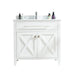 Laviva Wimbledon 36" White Bathroom Vanity With Countertop - Laviva - Ambient Home