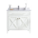 Laviva Wimbledon 36" White Bathroom Vanity With Countertop - Laviva - Ambient Home