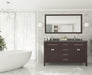 Laviva Wimbledon 60" Brown Bathroom Vanity With Countertop - Laviva - Ambient Home