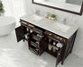 Laviva Wimbledon 60" Brown Bathroom Vanity With Countertop - Laviva - Ambient Home